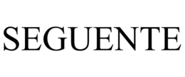 SEGUENTE trademark