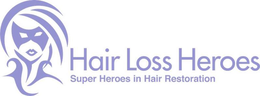 HAIR LOSS HEROES SUPER HEROES IN HAIR RESTORATION trademark