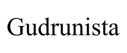 GUDRUNISTA trademark