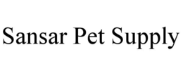 SANSAR PET SUPPLY trademark