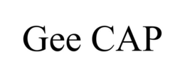 GEE CAP trademark