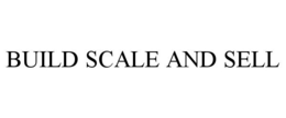 BUILD SCALE AND SELL trademark