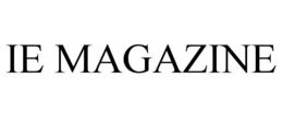 IE MAGAZINE trademark