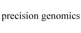 PRECISION GENOMICS trademark