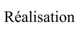 RÉALISATION trademark
