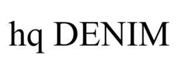 HQ DENIM trademark