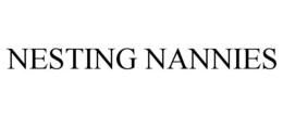 NESTING NANNIES trademark