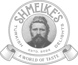 SHMELKE'S TURKISH DELIGHTS ESTD. 2023 A WORLD OF TASTE trademark