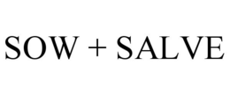 SOW + SALVE trademark