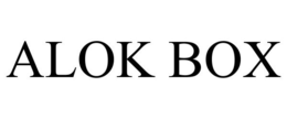 ALOK BOX trademark