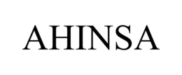 AHINSA trademark