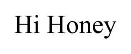 HI HONEY trademark