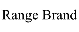 RANGE BRAND trademark