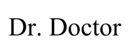 DR. DOCTOR trademark