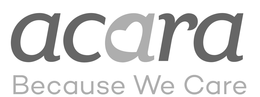ACARA BECAUSE WE CARE trademark