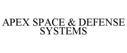 APEX SPACE & DEFENSE SYSTEMS trademark