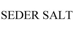 SEDER SALT trademark