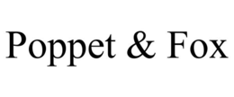 POPPET & FOX trademark