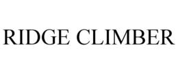 RIDGE CLIMBER trademark