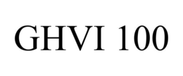 GHVI 100 trademark
