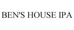 BEN'S HOUSE IPA trademark