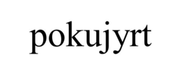 POKUJYRT trademark
