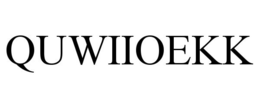 QUWIIOEKK trademark