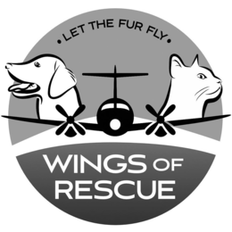 · LET THE FUR FLY · WINGS OF RESCUE trademark