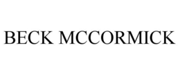 BECK MCCORMICK trademark