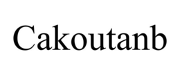 CAKOUTANB trademark