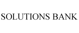 SOLUTIONS BANK trademark