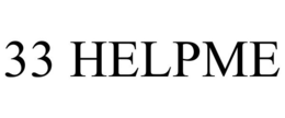 33 HELPME trademark