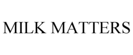MILK MATTERS trademark