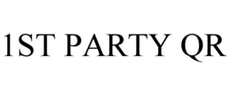 1ST PARTY QR trademark