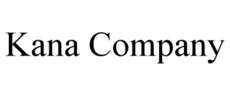 KANA COMPANY trademark