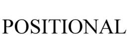 POSITIONAL trademark