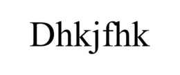 DHKJFHK trademark