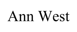 ANN WEST trademark