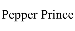 PEPPER PRINCE trademark