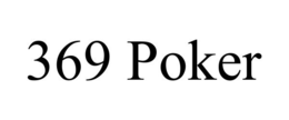 369 POKER trademark
