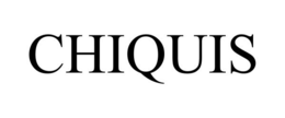 CHIQUIS trademark