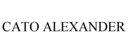 CATO ALEXANDER trademark