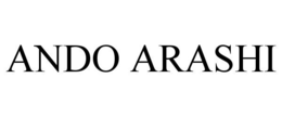 ANDO ARASHI trademark