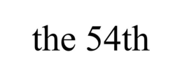 THE 54TH trademark