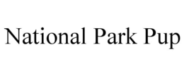NATIONAL PARK PUP trademark