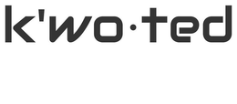 K'WO.TED trademark