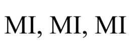 MI, MI, MI trademark
