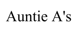 AUNTIE A'S trademark