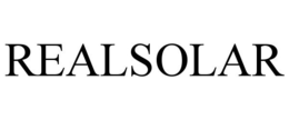 REALSOLAR trademark