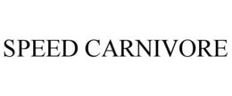 SPEED CARNIVORE trademark